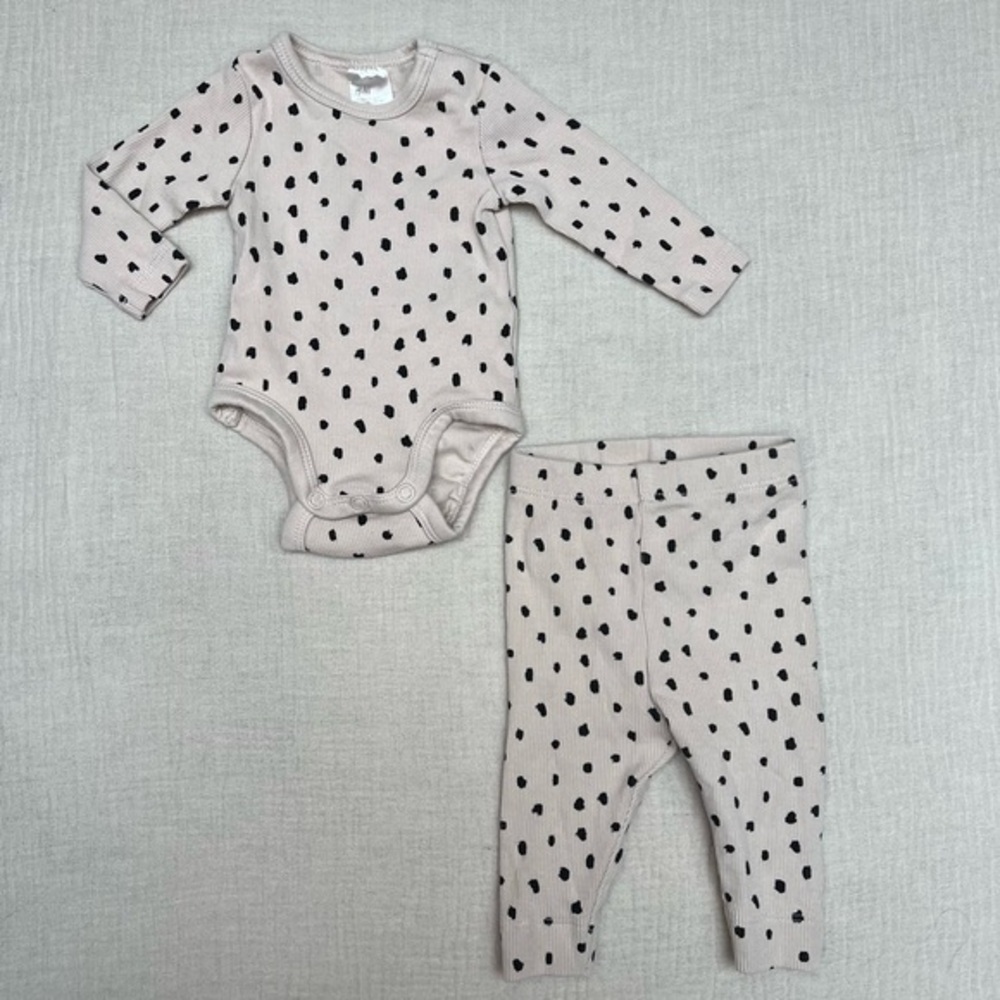 H&M spotted bodysuit and pant set